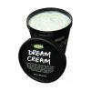 Dream Cream Hand and Body Cream by LUSH - "fantastic for removing dead skin and smoothing rough parts of the body (back, upper arms -- if you have 'keratosis pilaris')"